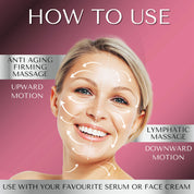How to use your ice globes for face for a lifting and anti-aging facial massage or for a lymphatic drainage massage to relieve eye bags and dark circles.