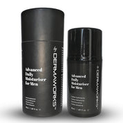 Dermaworks Men’s Expert pro collagen, anti-aging moisturiser and face cream with vitamin E and hyaluronic acid.